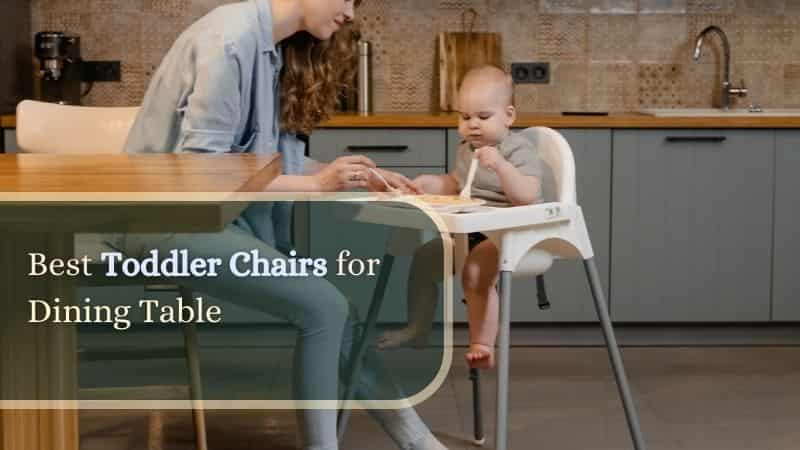 Baby table top online chair